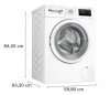 Bosch Pralka wolnostojąca WAN2405MPL