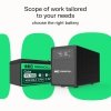 Green Cell Zasilacz awaryjny UPS AVR PowerCore 800W/1200VA 12VDC