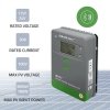 Qoltec Solarny regulator ładowania MPPT z czujnikiem temperatury 30A |  12V/24V | LCD | 2xUSB | Bluetooth | APP | GEL | LiFePO4