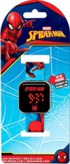 Kids Euroswan Zegarek LED z kalendarzem Spiderman