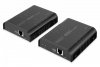 Digitus Przedłużacz (extender) po skrętce kat.6 HDMI 4K/60Hz z KVM USB 2.0 przez IP 1G lub do 120m/200m, max. 253 odbiorniki, ek