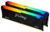 Pamięć RAM Kingston Fury Beast Black RGB 32GB (2x16GB) DDR4 3200MHz