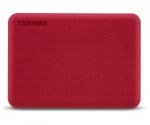 Dysk zewnętrzny Toshiba Canvio Advance 1TB 2,5 USB 3.2 Gen 1 red