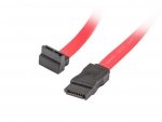 Kabel SATA Lanberg SATA-III DATA 0,5m kątowy