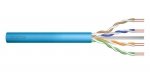 Kabel teleinformatyczny instalacyjny DIGITUS kat.6A, U/UTP, Dca, AWG 23/1, LSOH, 50m, niebieski, ofoliowany