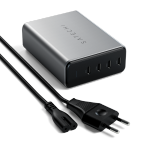 Satechi GaN Charger 165W - ładowarka sieciowa 165W, 4x USB-C