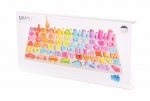 iWood Drewniana układanka 6w1 Cyfry Litery Rybki