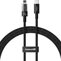 Kabel Baseus Gem USB C-IP 20W 1m (czarny) 