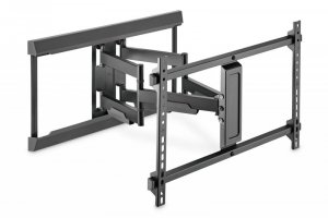Uchwyt ścienny DIGITUS do TV 37-80 60kg max. VESA 600x400 z regulacją pion i poziom