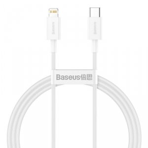 Kabel przewód USB-C / Typ-C - Lightning / iPhone 100cm Baseus CATLYS-A02 z obsługą szybkiego ładowania 20W PD