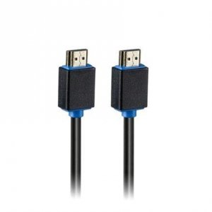 Kabel HDMI 2.0 LIBOX LB0136 HDMI-HDMI, 4K, Ethernet, 3m, czarno-niebieski