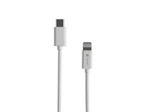 Kabel Natec Prati Lightning / iPhone -> USB-C 2m MFI Biały