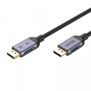 Kabel DisplayPort 1.4 Unitek C1628GY01-3M, 8K@60Hz, 4K@240Hz, 3m