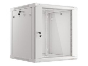 Szafa instalacyjna Rack wisząca 19 12U 600x600 szara Lanberg (flat pack)