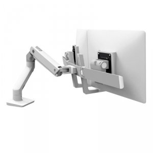 Ergotron HX Desk Dual Monitor Arm - uchwyt biurkowy na dwa monitory (biały)