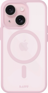LAUT Huex Protect - obudowa ochronna do iPhone 13/14/15 kompatybilna z MagSafe (pink)
