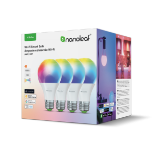Nanoleaf Essentials Smart Bulbs - zestaw 4 żarówek A60-E27 (Wi-Fi)