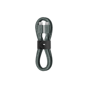 Native Union Belt Cable - kabel USB-C - USB-C, 1,2 m (slate green)