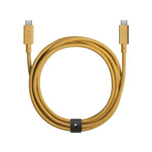 Native Union Belt Cable Pro 240W - kabel USB-C - USB-C, 2,4 m (kraft)