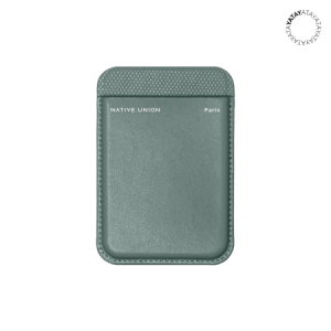 Native Union (Re)Classic Wallet - skórzany portfel kompatybilny z MagSafe (slate green)