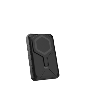 UAG Rugged 10K - powerbank 10000 mAh z podstawką, ładowanie bezprzewodowe 10W, kompatybilny z MagSafe, kabel w zestawie (black/g