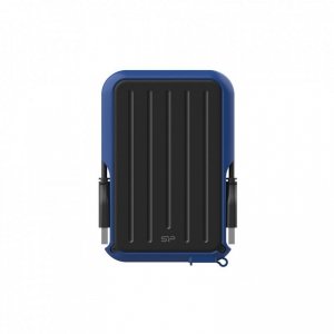 Dysk zewnętrzny HDD Silicon Power Armor A66 (4TB; 2,5; USB 3.2; Blue; SP040TBPHD66LS3B)