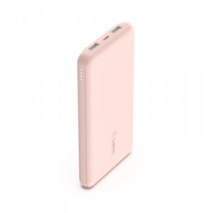 Powerbank Belkin BoostCharge Power Bank 10K 2xUSB-A + 1xUSB-C 10000mAh 15W Rose Gold