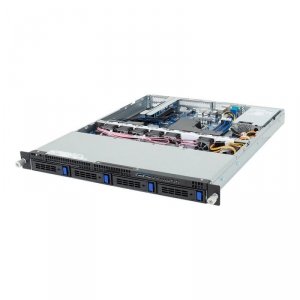 Platforma Gigabyte Rack (1U) R123-X00-AA01 Intel E-24XX (4x 3,5 SATA HS, 1xM.2, 2x1Gbe, IPMI, 1x400W)