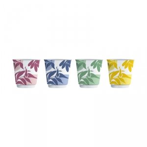 Bialetti Primavera Zestaw 4 filiżanek do espresso (4 sztuki)