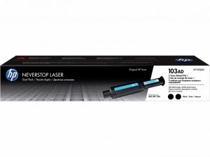 HP Inc. Toner 103AD Neverstop Reload Kit 2-pak W1103AD
