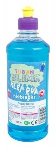 TUBAN Klej do papieru PVA 500 ml niebieski