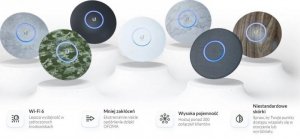 UBIQUITI Punkt dostępowy UBIQUITI UniFi WiFi6 AP 4x4 MU-MIMO        U6-LR