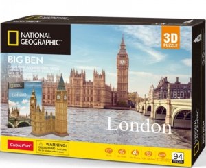 Cubic Fun Puzzle 3D National Geographic Big Ben