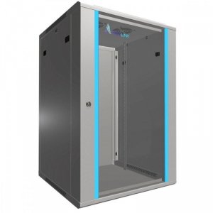 Extralink Szafa rack 18U 600x600mm szara wisząca