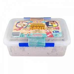 TUBAN Piasek dynamiczny 5kg w pudełku, naturalny