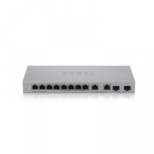 Zyxel Przełącznik 12-Port Gigabit Unmanaged Switch with 8-Port 1G +                        2-Port 2.5G + 2-Port SFP+ XGS1010-12-