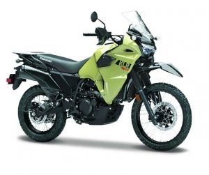 Maisto Model metalowy Kawasaki KLR 650 z podstawką 1/18