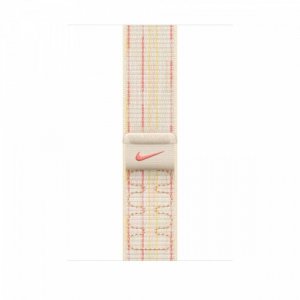 Apple Opaska sportowa Nike w kolorze księżycowej poświaty/różowym do koperty 46 mm