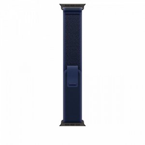 Apple Opaska Trail w kolorze niebieskim do koperty 49 mm - rozmiar S/M - elementy z tytanu w kolorze czarnym