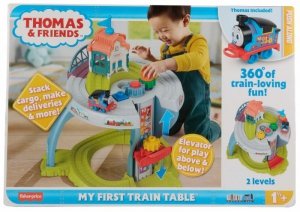 Fisher Price Kolejkowy stolik do zabawy Tomek i Przyjaciele