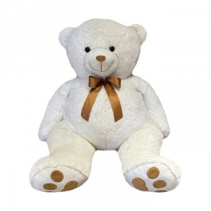 TULILO Maskotka Miś Miecio kremowy 80 cm