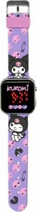 Kids Euroswan Zegarek LED Kuromi Hello Kitty