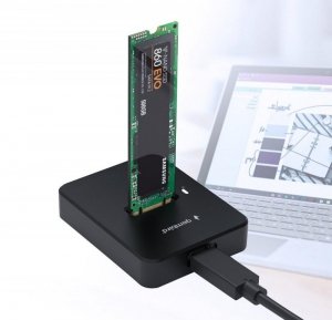 Stacja dokująca do dysk&oacute;w M.2 SATA i NVME Gembird DD-U3M2