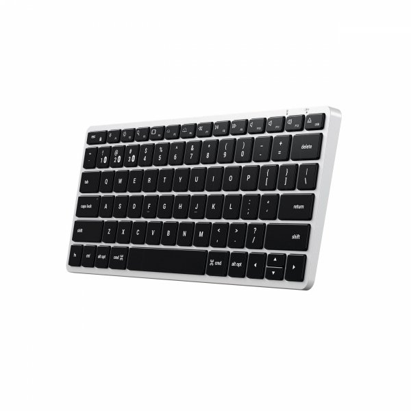Satechi Slim X1 - klawiatura Bluetooth do trzech urządzeń USB-C (silver)
