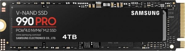Dysk SSD Samsung 990 PRO 4TB M.2 2280 PCIe 4.0 x4 NVMe (7450/6900 MB/s)