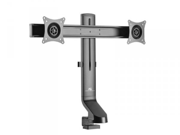 Uchwyt na dwa monitory Maclean MC-854 17&quot;-27&quot; 14kg VESA 75x75 100x100