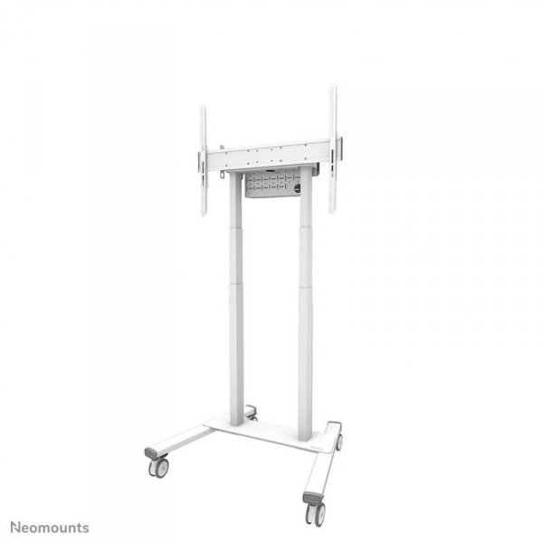 Wózek mobilny do ekranów z regulacją wysokości Neomounts FL55-875WH1 55&quot;-100&quot; 110kg biały