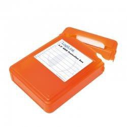 Pudełko ochronne na HDD LogiLink UA0133 3,5&quot; pomarańczowe