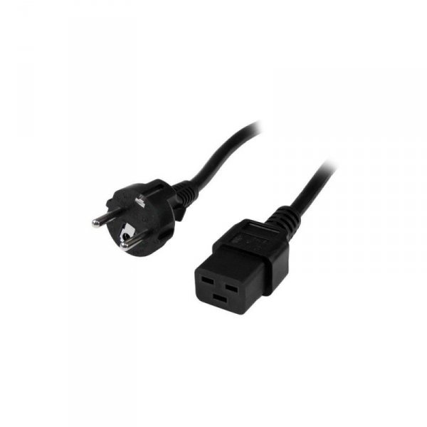 Kabel zasilający Manhattan IEC320 Schuko / C19 16A 2,5m czarny