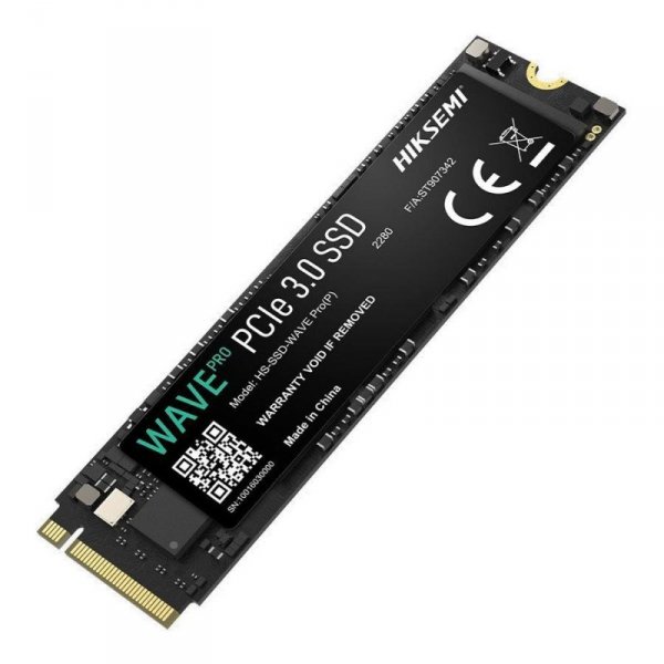 Dysk SSD HIKSEMI WAVE Pro (P) 512GB PCIe Gen3x4 NVMe M.2 2280 (3500/1800 MB/s) 3D TLC